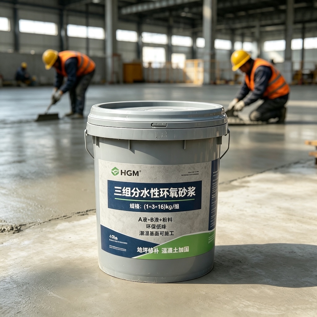 永清三组份水性环氧砂浆